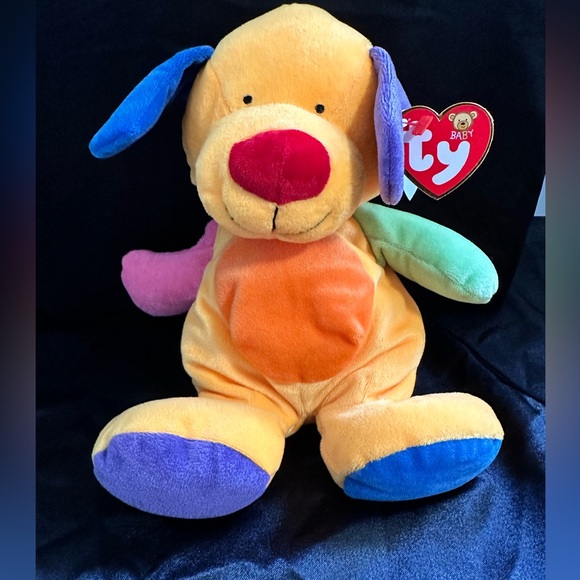 Ty Multicolor Plush Dog Toy - Picture 5 of 5